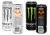 Pack shots of Monster Energy including Original and Ultra with a Call of Duty on-pack promotion.