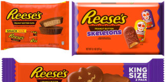 The three new SKUs from American confectionery brand that have been released for Halloween.