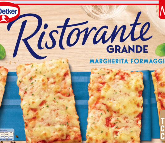 Grande offer from Ristorante pizza Pack shot of Ristorante Grande Margherita Formaggi.