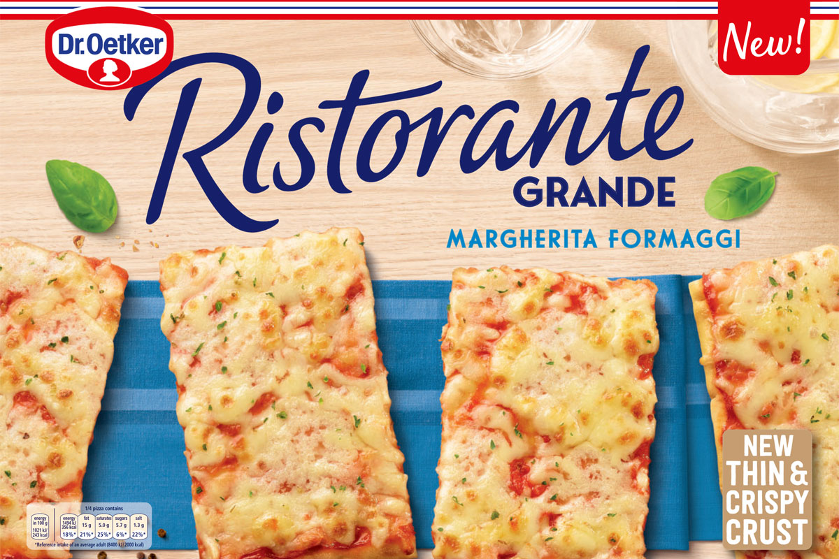 Pack shot of Ristorante Grande Margherita Formaggi.