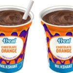 f’real shakes up autumn with Chocolate Orange flavour Pack shots of f'real Chocolate Orange.