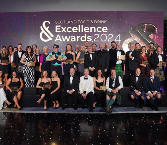 Scotland Food & Drink Excellence Awards provide inspiration The winners of the Scotland Food & Drink Excellence Awards take to the stage to celebrate their success.