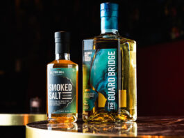Eden Mill aims for whisky cocktail lovers A bottle of Eden Mill's The Guard Bridge blended whisk stands next to a bottle of Smoked Salt Sugar Syrup.