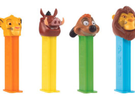 Roar about new Lion King PEZ dispensers Pack shots of Lion King PEZ dispensers including characters from the movie with Simba, Pumba, Timon and Mufasa.