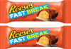 Pack shots of Reese's Fast Break bars.