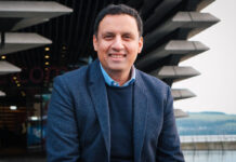 Anas Sarwar MSP and leader of Scottish Labour party.