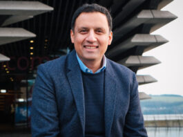 Scottish Labour pledges support for convenience Anas Sarwar MSP and leader of Scottish Labour party.
