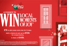 Promotional image of Coca-Cola Europacific Partners' Win Local Moments of Joy competition.