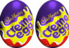 Pack shots of Cadbury Creme Eggs.