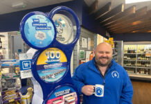 Drummond Miller, owner of KeyStore More Dalkeith, is delighted to be the first winner in Allwyn's Share the Win initiative.