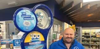 Drummond Miller, owner of KeyStore More Dalkeith, is delighted to be the first winner in Allwyn's Share the Win initiative.