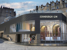 Edinburgh Gin set to open its doors A planned design for Edinburgh Gin's distillery featuring an estimation of what the building looks like.