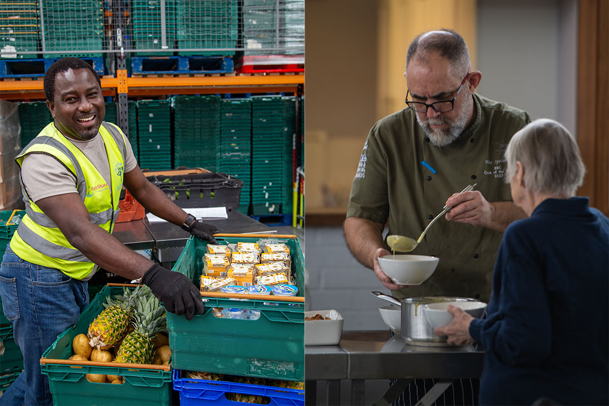 FareShare Scotland’s work helped redistribute 4,100 tonnes of food during 2023.