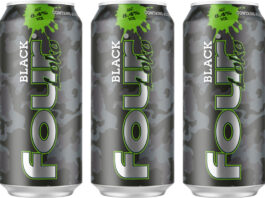 Four Loko unveils new Black edition Pack shots of Four Loko Black cans.