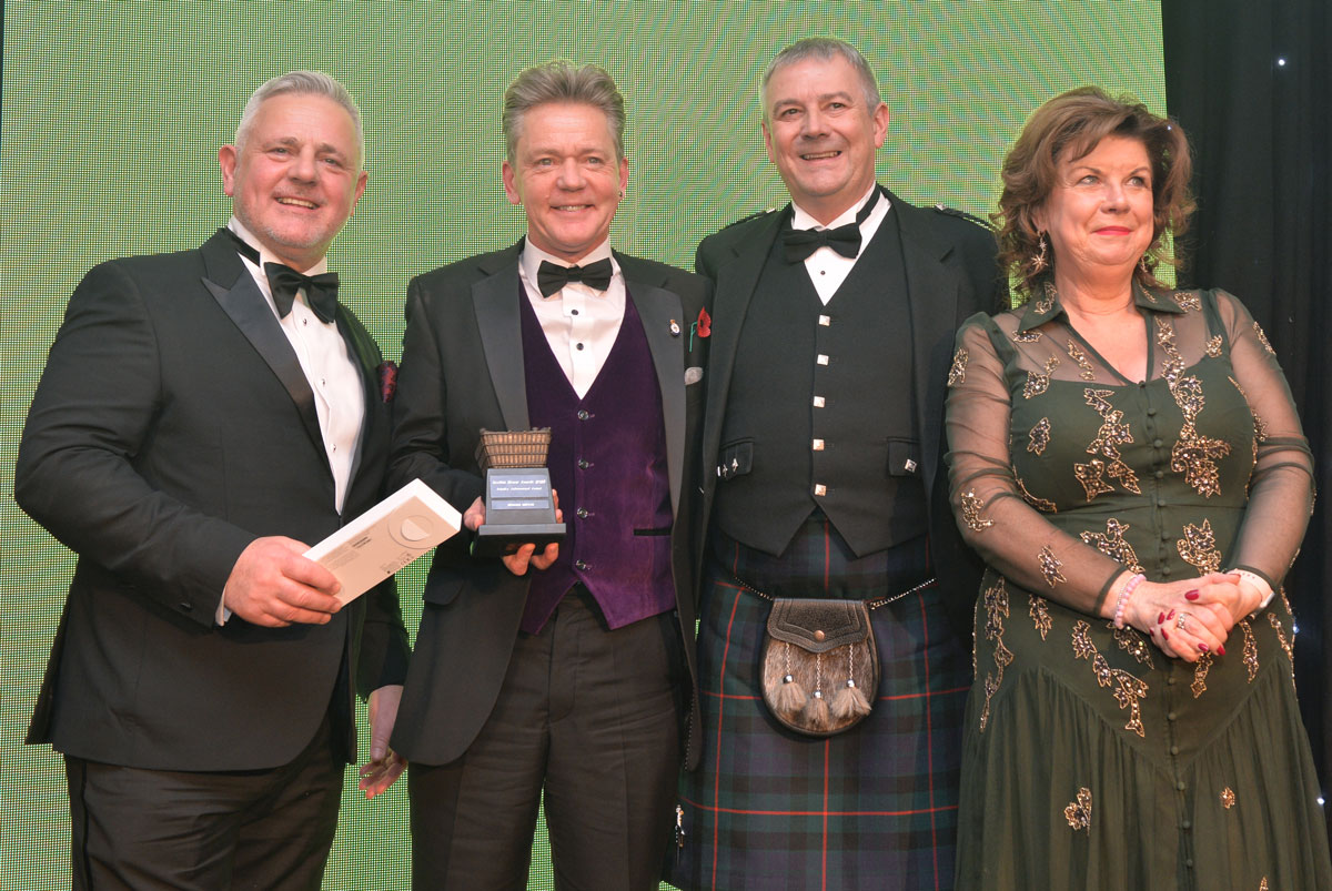 Graham Watson won the top Industry Achievement accolade at the Scottish Grocer Awards 2023.