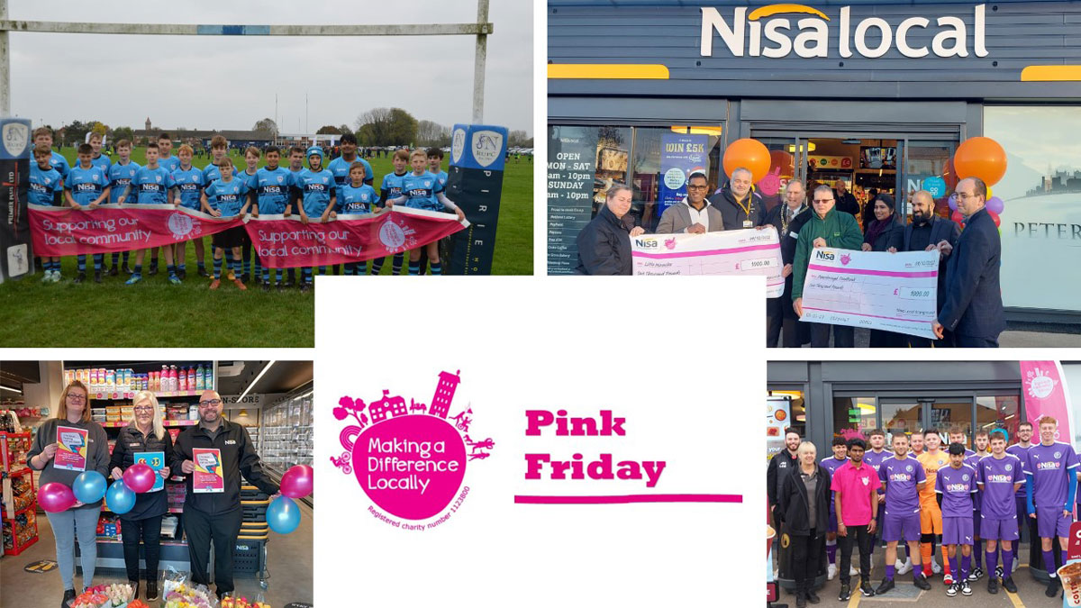 Nisa has launched 'Pink Friday' to showcase the work its Making a Difference Locally charity does to help communities across the country.