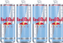 Pack shots of Red Bull Zero.