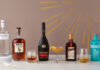 Pictures of the Remy-Cointreau spirits range including The Botanist gin, Mount Gay rum, Remy Martin VSOP Cognac, Cointreau and Bruichladdich whisky.