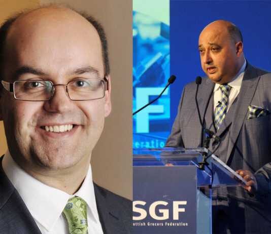 Business groups’ plea for rates relief in Scottish Budget Images of David Lonsdale, director of the Scottish Retail Consortium, and Pete Cheema, chief executive at the Scottish Grocers' Federation.