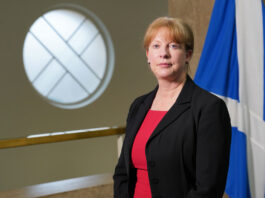 ScotGov urged to support businesses in budget Shona Robison, cabinet secretary for finance and local government, stands in Scottish Parliament in front of the Scotland flag.