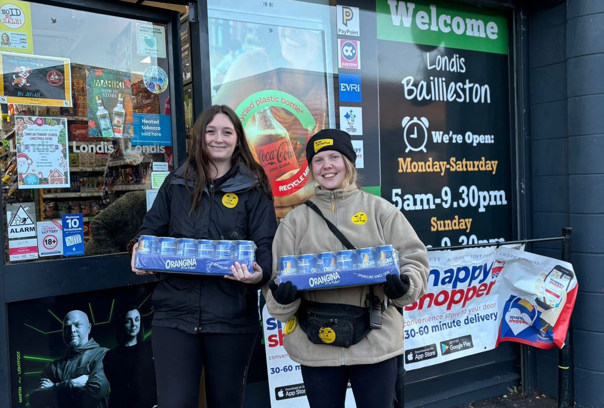 Londis Solo Convenience in Baillieston, Glasgow, is among the participating stores in the winter charity initiative.