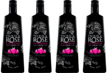 Pack shots of Tequila Rose one litre bottles.