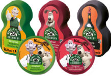 Packs of Wensleydale Creamery Wallace & Gromit Limited Edition cheeses including 200g cheese truckles in Yorkshire Wensleydale, Yorkshire Wensleydale & Cranberries and Mature Cheddar, with 150g cheese truckles in Yorkshire Wensleydale and Yorkshire Wensleydale & Cranberries.