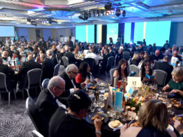 Scottish Grocer Awards 2024 review Guests enjoyed a three-course dinner before Elaine C Smith took to the stage to host the awards at the Hilton Glasgow.