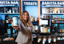 Keavy O'Mahony-Truesdale is delighted with Barista Bar's Spar Scotland growth.