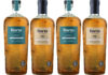 Pack shots of Isle of Barra Distillers' whisky range including its 10 Year Old Single Malt and Blended Whisky variants.