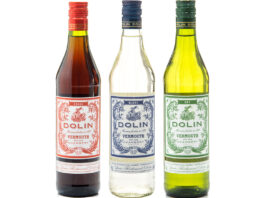Dolin rolls to Mangrove Global Pack shots of Dolin Vermouth range including Rouge, Dry and Blanc.