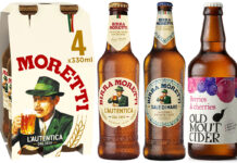 Premium beers and ciders, such as Moretti and Old Mout, will be popular throughout the festive season, says Heineken UK.