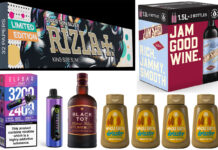 Scottish Grocer highlights new products from Rizla, Whole Earth, Elfbar, Jam Shed and Black Tot.