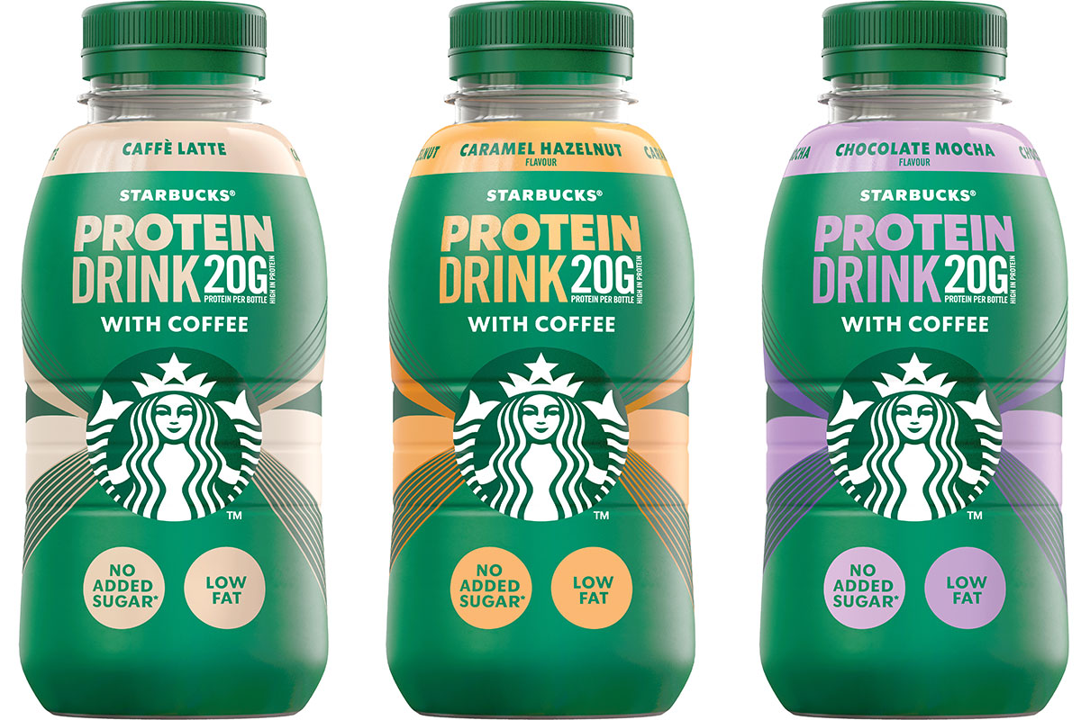 Appealing to the health trend, Arla launched the Starbucks Protein Drink last year.