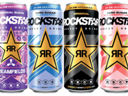 Rockstar unveils 2 for £2 PMP deal Cans of Rockstar Energy Drinks including Tropical Guava, Zero Sugar Blueberry, Original and Zero Sugar Strawberry Lime.