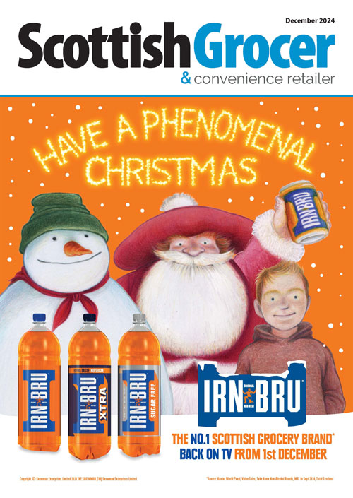 front cover of Scottish grocer magazine