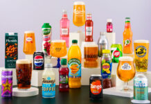 Range of drinks options from Carlsberg Marston's Brewing Company and Britvic UK as part of a merger between the two companies.