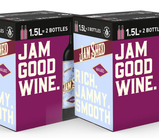 Jam Shed expands on Mini Box range with Malbec Pack shots of Jam Shed Mini Box Malbec.