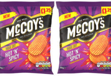 KP Snacks is launching a new McCoy's variant – Hot 'n' Spicy in a £1.25 PMP 65g sharing bag format – that it believes will become a consumer favourite.