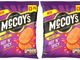 KP Snacks launches McCoy’s Hot ‘n’ Spicy KP Snacks is launching a new McCoy's variant – Hot 'n' Spicy in a £1.25 PMP 65g sharing bag format – that it believes will become a consumer favourite.