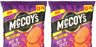 KP Snacks is launching a new McCoy's variant – Hot 'n' Spicy in a £1.25 PMP 65g sharing bag format – that it believes will become a consumer favourite.