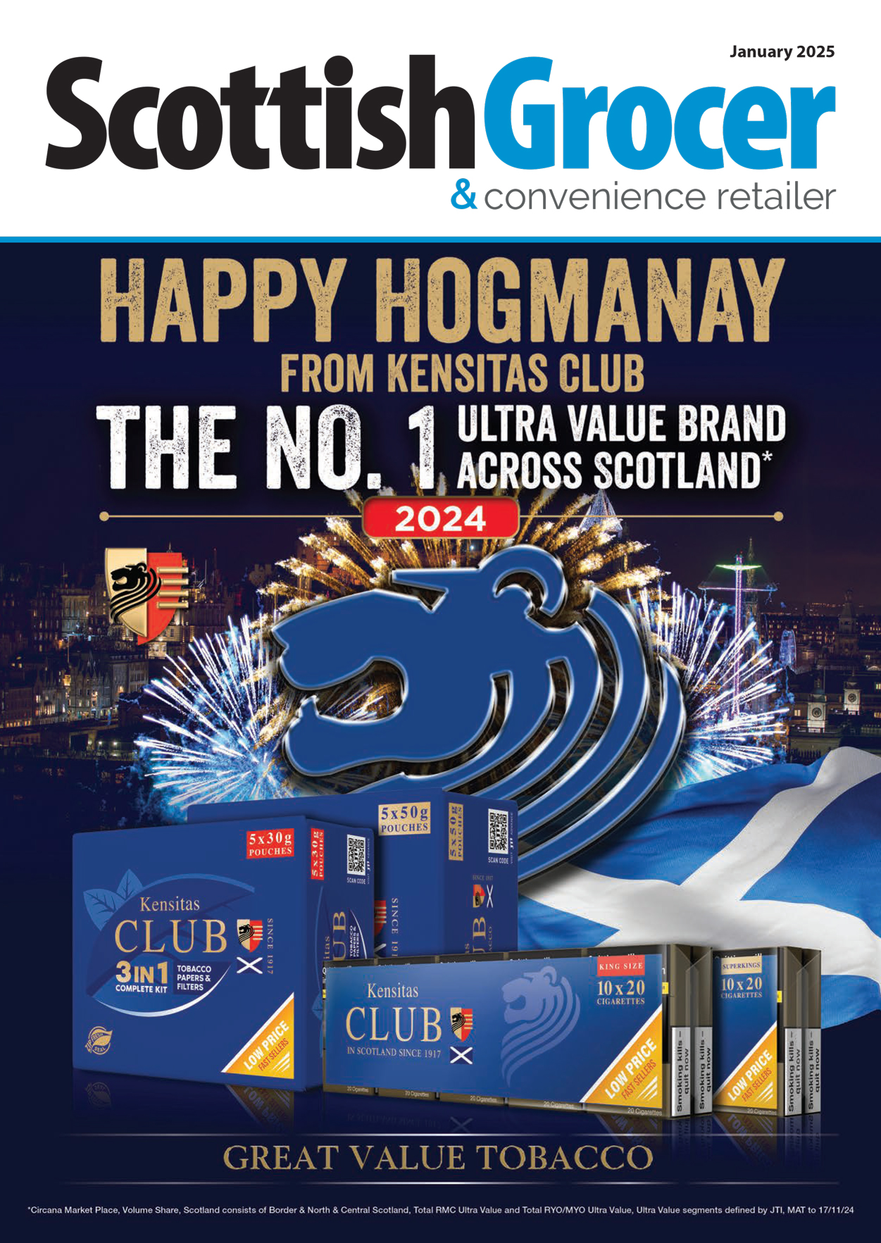 front cover of Scottish grocer magazine