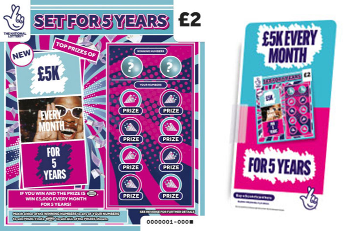 Allwyn, operator of the National Lottery, has launched a new scratchcard game along with a retailer competition to celebrate.