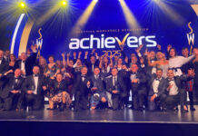 Group shot of the winners at the Scottish Wholesale Association Achievers Awards 2025.