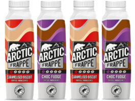 Arctic Coffee expands category with new Frappe drinks Pack shots of Arctic Frappe drinks including Caramelised Biscuit and Choc Fudge variants.