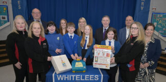 Primary schools across Cumbernauld will benefit from the initiative being financed by Spar Clyne Condorrat and equipment manufacturer Hazkit – with Whitelees Primary being the first recipient of the LifeVac device.