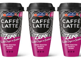 Emmi coffee rolls out new Latte Zero variant Pack shots of Emmi Caffé Latte Zero coffees.