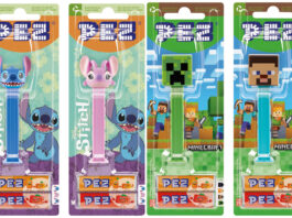 Hancocks stocks up on new film PEZ dispensers Pack shots of PEZ dispensers including Lilo & Stitch and Minecraft heads of characters from the franchises. (From left to right) Stitch, Angel, Creeper and Steve.