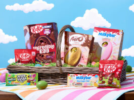Nestlé unveils its Easter line-up for 2025 Nestlé Confectionery Easter 2025 line-up featuring Nestlé KitKat Crunchy Choc Brownie Egg, KitKat Mini Eggs, Rowntree's Jelly-tastic Mini Egg Bar, Aero Melts Neapolitan Ice Cream Egg, Milkybar Raspberry Ripple Ice Cream Egg, Milkybar Mini Eggs Bar and KitKat Bunny Easter Pouch.