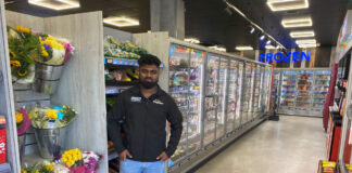 Girish Jeeva has installed Visu.ai's anti-theft systems in his Premier shop at Barmulloch, Glasgow.